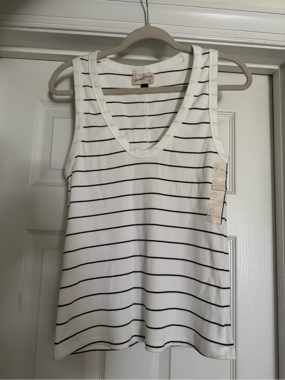 Universal Thread Striped Ribbed Tank
